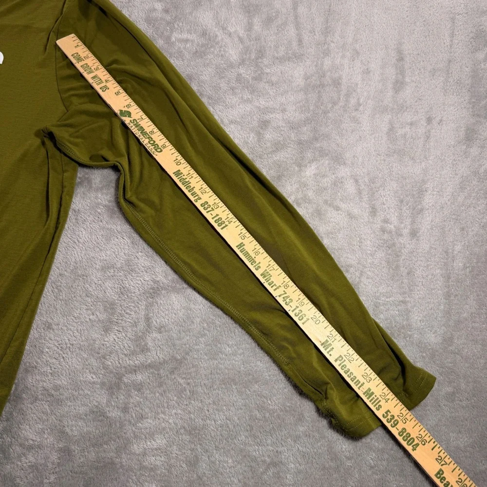 The North Face Hoodie Mens XXL Olive Green FlashDry-XD NF0A86R8 Long Sleeve